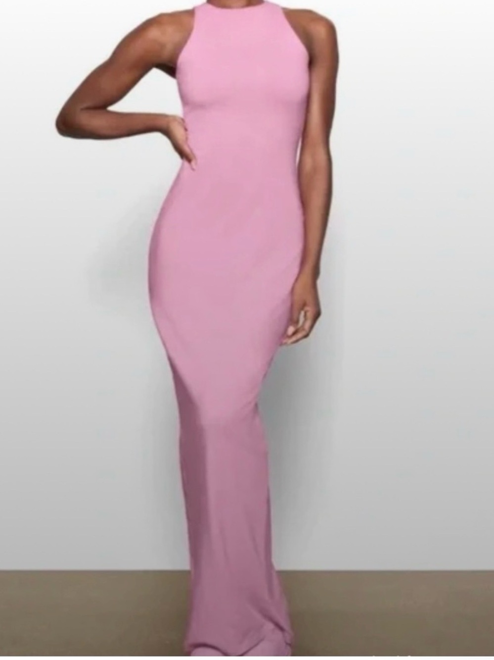 SKIMS Soft Lounge Halter Dress